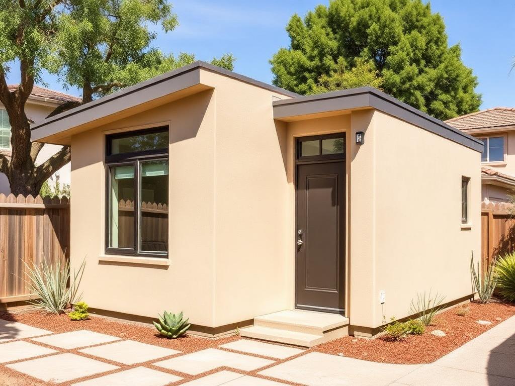 Compact Backyard ADU