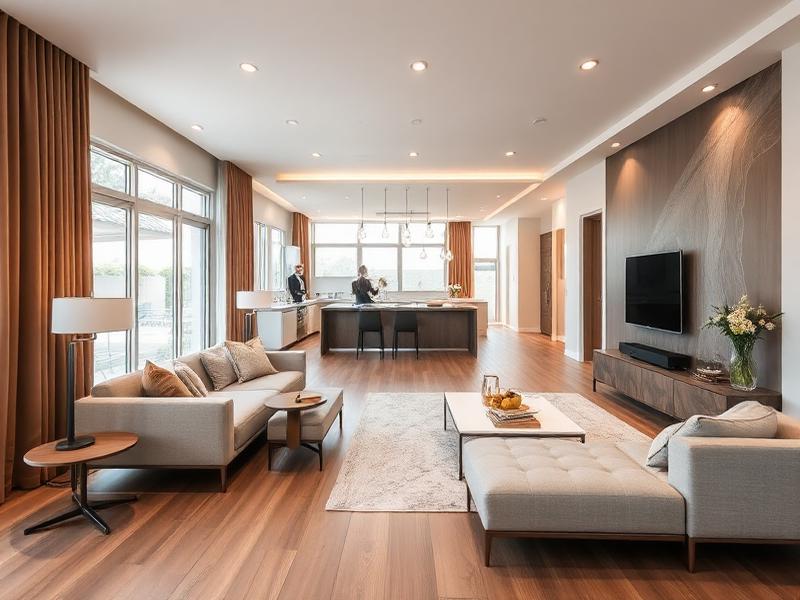 Open Concept Living Room