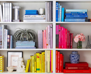 Organized Bookshelf  from realestate.com