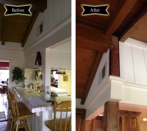 Before and After: Lifted Ceiling | New View Escondido Kitchen Remodel
